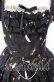 画像2: metamorphose / スワンレイクフリルジャンパースカート  クロ O-25-11-14-003-ME-OP-OW-OS (2)