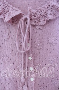 画像2: Angelic Pretty / お花モチーフカーディガン【旧タグ】  ピンク O-25-11-14-020-AP-TO-IG-OS