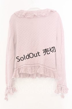 画像4: Angelic Pretty / お花モチーフカーディガン【旧タグ】  ピンク O-25-11-14-020-AP-TO-IG-OS