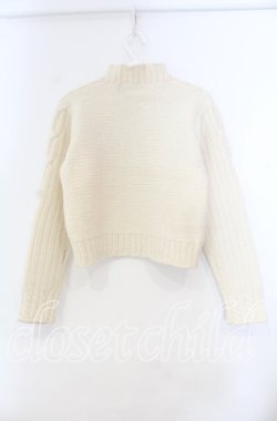 画像3: Jane Marple / ケーブル編みニット Ｍ アイボリー O-25-11-14-021-JM-TO-IG-OS