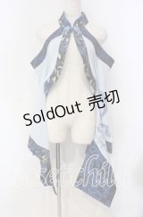 Qutie Frash / チャイナオフショル着物カーデ  ブルー O-25-11-15-027-QU-TO-OW-OS