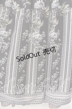 画像3: axes femme / ローズストライプジャンドレ  ブラウン O-25-11-15-041-AX-OP-IG-OS