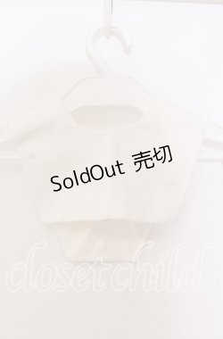 画像2: 【SALE】marcHenTica / 半衿風つけ襟  シロ O-25-11-15-048-LO-ZA-IG-ZT432