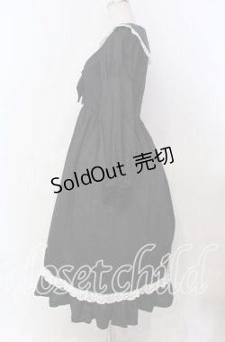 画像3: Eri Aino's Collaboration / TTAINベロアリボンOP シャーロットの水曜日 ワンピース Ｓ クロ×シロ O-25-11-15-006-LO-OP-IG-OS