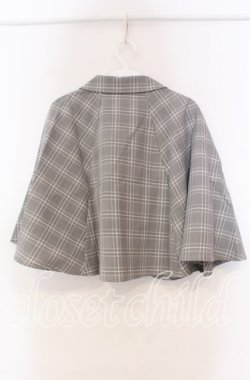 画像3: axes femme / ナポレオンケープジャケット  グレー O-25-11-15-057-AX-JA-IG-OS