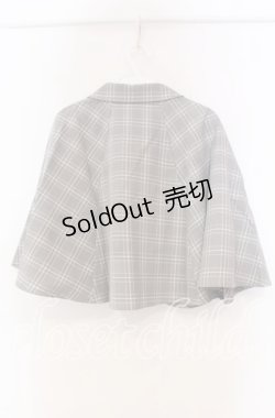 画像3: axes femme / ナポレオンケープジャケット  グレー O-25-11-15-057-AX-JA-IG-OS