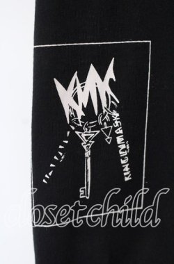 画像3: KMK / ビックシルエットカットブルゾン  ブラック×ブルー O-25-11-15-060-PU-TO-IG-OS