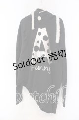 KMK / プリントボアフーディ  ブラック×シルバー×オフ O-25-11-15-061-PU-TO-IG-OS