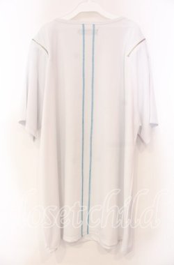 画像3: Xfrm / ショルダージップグラフィックBIG Tシャツ 3 ホワイト O-25-11-15-062-PU-TO-IG-OS