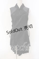 Qutie Frash / チャイナワンピ  ブラック O-25-11-15-070-QU-OP-OW-OS