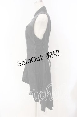 画像3: Qutie Frash / チャイナワンピ  ブラック O-25-11-15-070-QU-OP-OW-OS