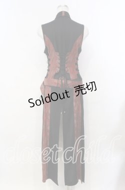 画像5: Qutie Frash / ベルトロングベスト  レッド O-25-11-15-073-QU-TO-OW-OS