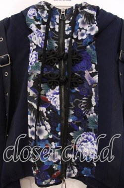 画像2: Qutie Frash / 着物袖ショートカーデ  ブルー O-25-11-15-076-QU-TO-OW-OS