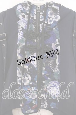 画像2: Qutie Frash / 着物袖ショートカーデ  ブルー O-25-11-15-076-QU-TO-OW-OS