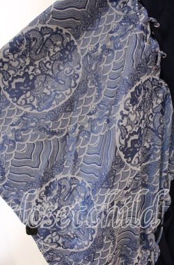 画像3: Qutie Frash / 着物袖ショートカーデ  ブルー O-25-11-15-076-QU-TO-OW-OS