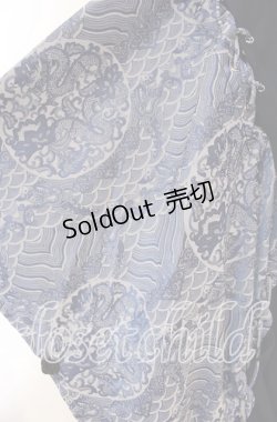 画像3: Qutie Frash / 着物袖ショートカーデ  ブルー O-25-11-15-076-QU-TO-OW-OS