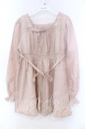 PINK HOUSE / ローズレースAラインブラウス  ピンク O-25-11-15-077-LO-BL-IG-OS