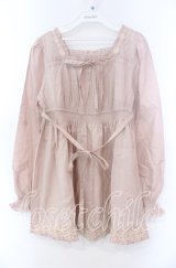 PINK HOUSE / ローズレースAラインブラウス  ピンク O-25-11-15-077-LO-BL-IG-OS