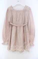 画像4: PINK HOUSE / ローズレースAラインブラウス  ピンク O-25-11-15-077-LO-BL-IG-ZI (4)