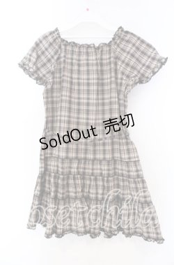 画像3: PINK HOUSE / チェックパフワンピース  ブラウン O-25-11-15-080-LO-OP-IG-ZI