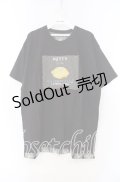 KETTY / レモン刺繍Tシャツ  クロ O-25-11-15-087-EL-TO-IG-OS