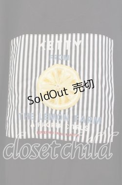 画像4: KETTY / レモン刺繍Tシャツ  クロ O-25-11-15-087-EL-TO-IG-OS