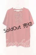pa.se.ri. / ドットリボンTシャツ  アカ O-25-11-15-089-LO-TO-IG-OS