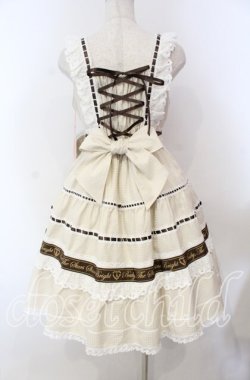 画像6: BABY,THE STARS SHINE BRIGHT / Waffle Cottonティアードジャンパースカート  キナリ O-25-11-15-014-BA-OP-OW-OS