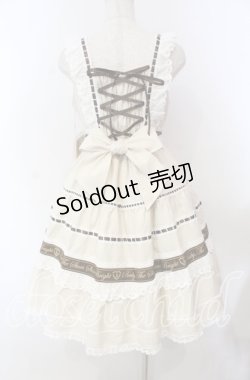 画像6: BABY,THE STARS SHINE BRIGHT / Waffle Cottonティアードジャンパースカート  キナリ O-25-11-15-014-BA-OP-OW-OS