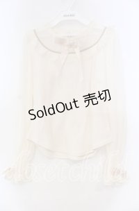 Angelic Pretty / エンジェルシフォン切替カットソー  アイボリー O-25-11-15-021-AP-TO-OW-OS