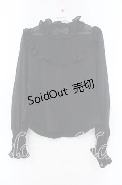 画像1: Angelic Pretty / Dreamy Crossカットソー  クロ O-25-11-15-023-AP-TO-OW-OS