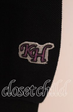 画像3: Karl Helmut / ジップアップ長袖ポロシャツ  ブラック O-25-11-17-035-EL-TO-IG-OS