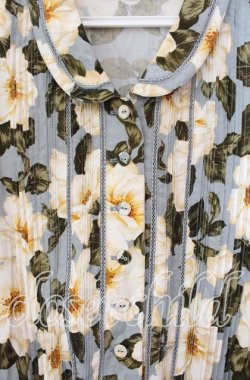 画像2: INGEBORG / いぬばらプリントワンピース  ブルー O-25-11-17-037-LO-OP-IG-OS