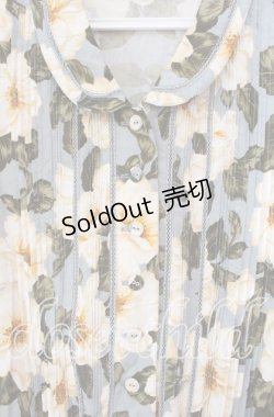 画像2: INGEBORG / いぬばらプリントワンピース  ブルー O-25-11-17-037-LO-OP-IG-OS