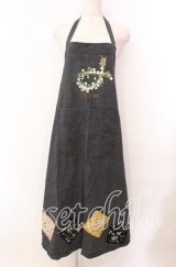KETTY / パッチワークエプロン  グレー O-25-11-17-004-EL-OP-IG-ZT447