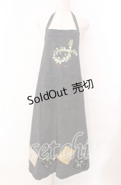 画像1: 【SALE】KETTY / パッチワークエプロン  グレー O-25-11-17-004-EL-OP-IG-ZT447