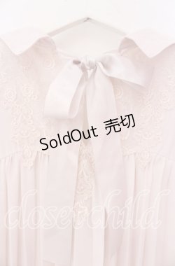 画像3: axes femme / バックプリーツシャツチュニック  薄ピンク O-25-11-17-052-AX-BL-IG-OS