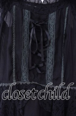 画像2: axes femme / ビスチェ風ノースリブラウス  クロ O-25-11-17-055-AX-TO-IG-OS