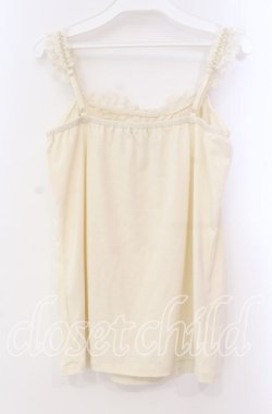 画像3: axes femme / ブレード配色キャミソール  オフ O-25-11-17-056-AX-TO-IG-OS