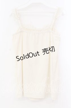 画像3: axes femme / ブレード配色キャミソール  オフ O-25-11-17-056-AX-TO-IG-OS