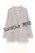axes femme / マニッシュロングジャケット  グレー O-25-11-17-060-AX-JA-IG-OS