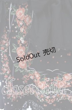 画像2: axes femme / ローズフレームキャミトップス  クロ O-25-11-17-063-AX-TO-IG-OS