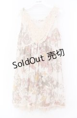 axes femme / リバイバルチュニック  アイボリー O-25-11-17-065-AX-OP-IG-OS