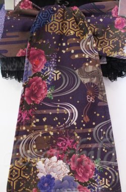 画像2: Qutie Frash / 花魁帯コルセット  パープル O-25-11-17-1001-QU-TO-OW-ZT222