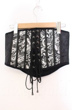 画像3: Qutie Frash / 2023年プレミアム 蘿月コルセット  ブラック O-25-11-17-1006-QU-TO-IG-ZT222