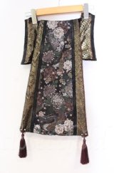 Qutie Frash / 花魁帯コルセット  ブラウン O-25-11-17-1008-QU-TO-IG-ZT221