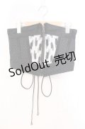 Qutie Frash / 矢絣コルセット  ブラック O-25-11-17-1009-QU-TO-IG-ZT222