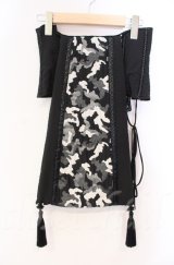 Qutie Frash / 花魁帯コルセット  ブラック O-25-11-17-1010-QU-TO-IG-ZT222