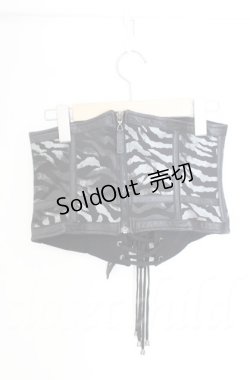 画像4: Qutie Frash / ベルトコルセット  ブラック O-25-11-17-1012-QU-TO-IG-OS