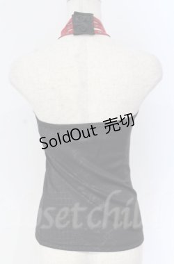 画像4: Qutie Frash / クロスキャミ【旧タグ】  ブラック×レッド O-25-11-17-1015-QU-TO-IG-OS